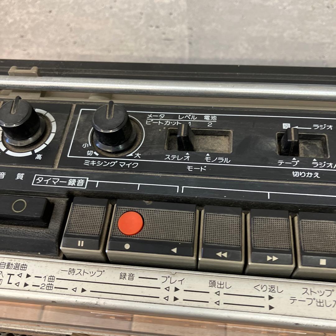 昭和レトロ Victor ビクター ステレオラジオカセットレコーダーRC-646