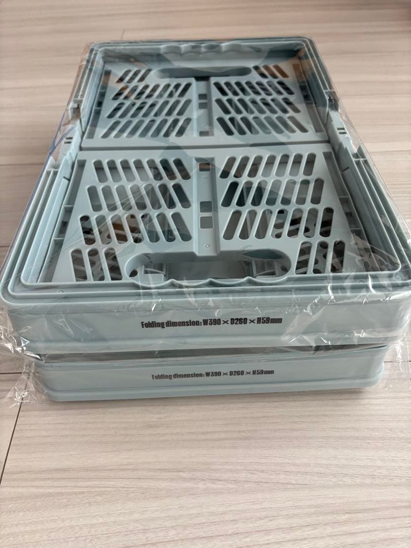 サカナクション　コンテナ　スモークブルー　2個セット