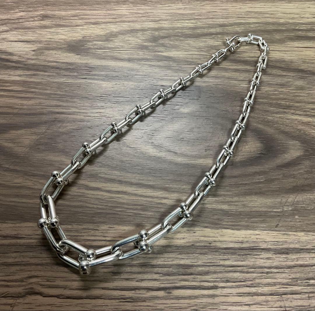 ティファニー ハードウェア グラジュエイテッドリンクネックレス