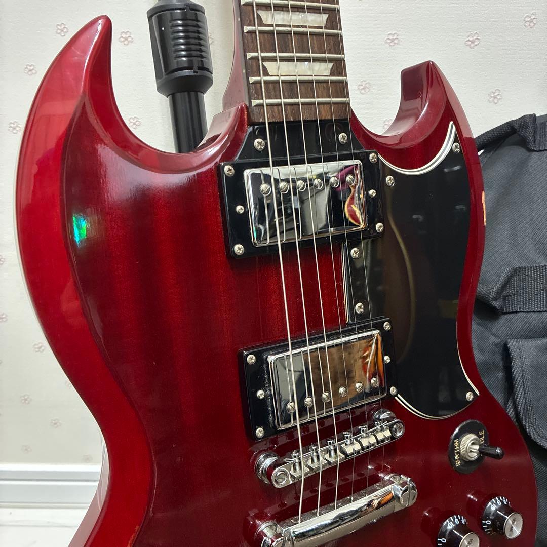 ソフトケース付き】エピフォン SG epiphone 赤 【2006年製】 - メルカリ
