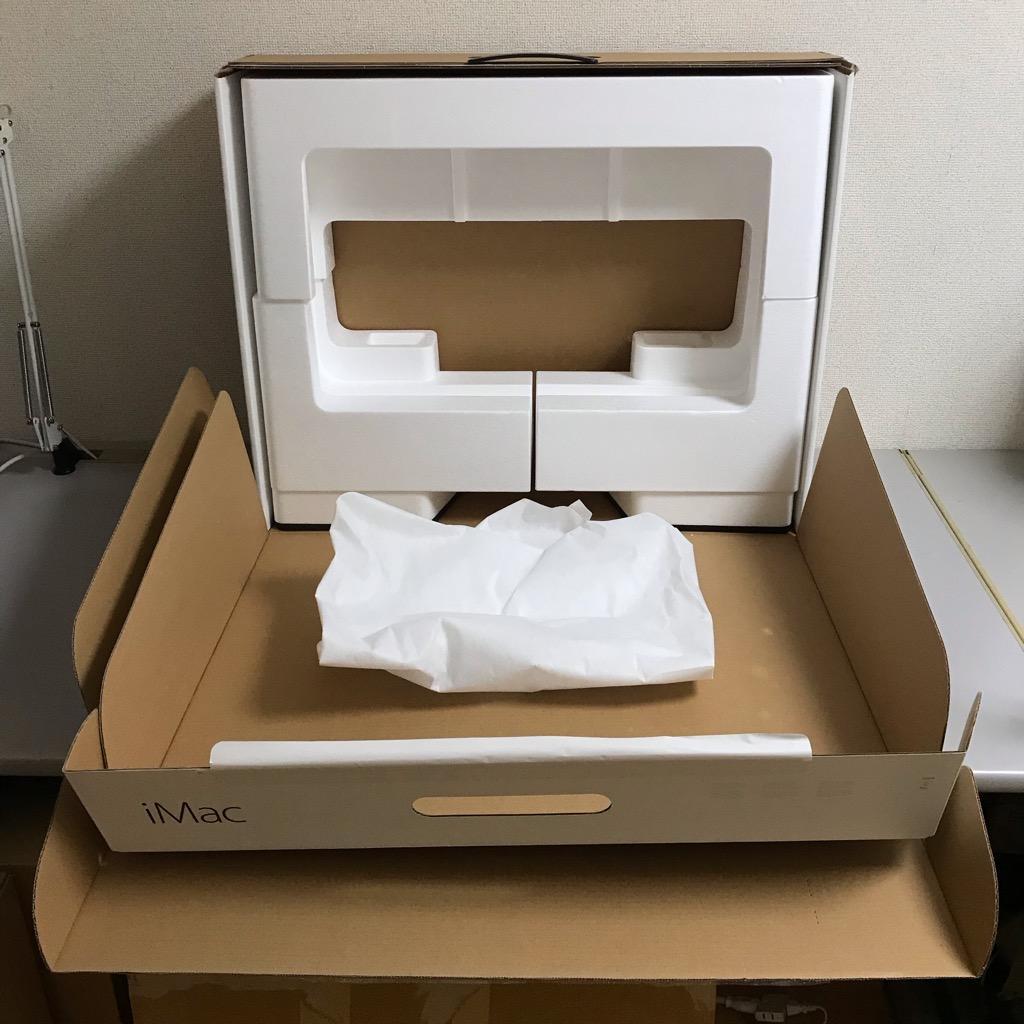Apple iMac 27インチ 空箱 - メルカリ