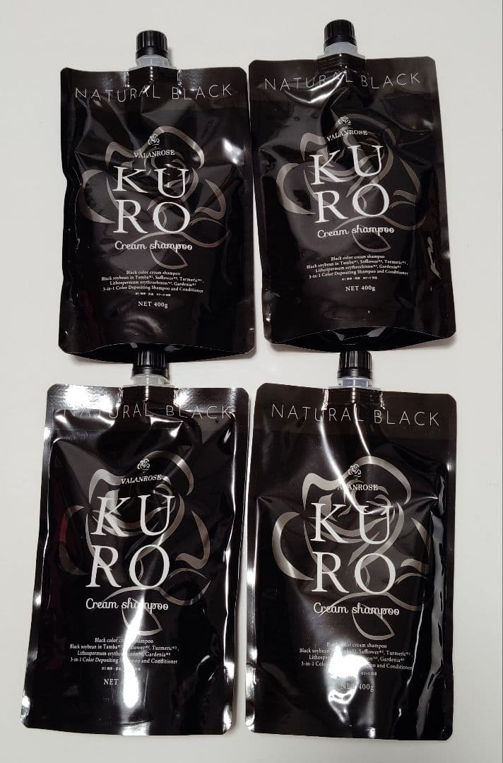 【未開封品】Kuro ナチュラルブラック クリームシャンプー 400g 未開封】KURO Cream shampoo 400g ナチュラルブラック - メルカリ