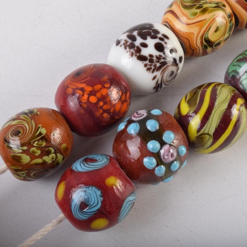 古代ガラス トンボ玉 31点 N 8786