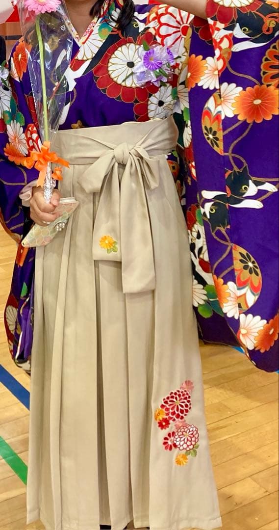 キャサリンコテージ 袴 卒業式 小学生 150㎝ 5点セット➕ 髪飾り付き