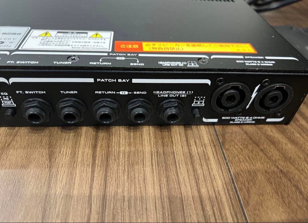 GK MB Fusion ベース用ヘッドアンプ＋ラックマウンタセット - メルカリ