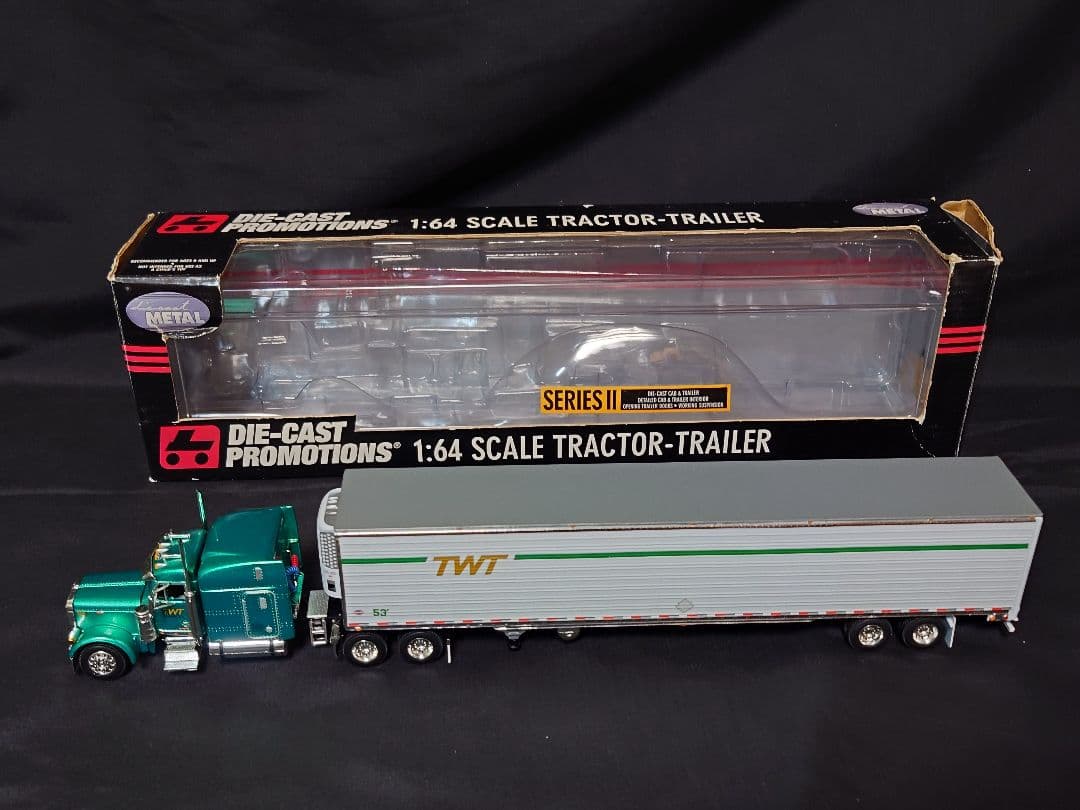 DCP 1/64 Peterbilt379 トレーラーミニカー トラック野郎 - メルカリ