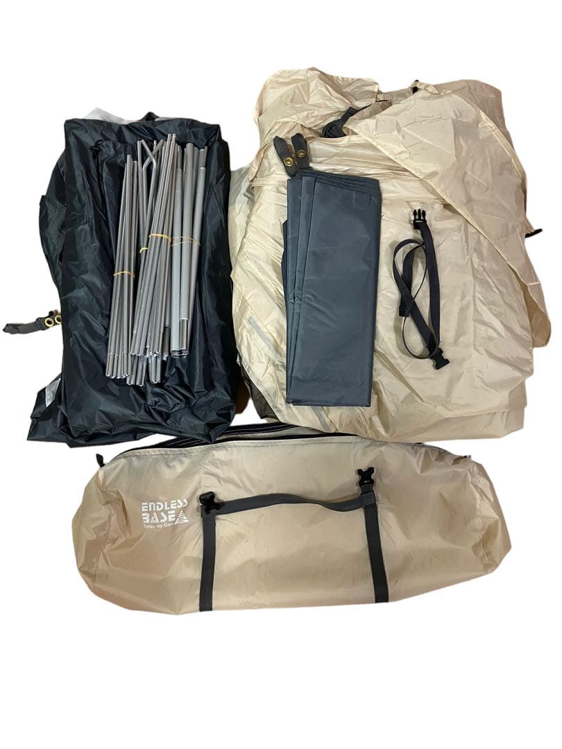 ユウカズロウテント V1 ベージュ タンスのゲン ENDLESS BASE - メルカリ
