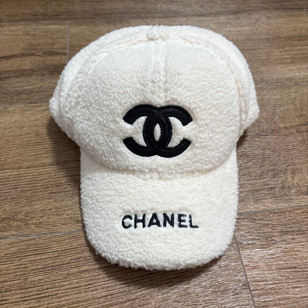 シャネル CHANELノベルティ帽子 キャップ CHANEL シャネル キャップ 帽子 2021 最新 ノベルティ 新品 タグ付き