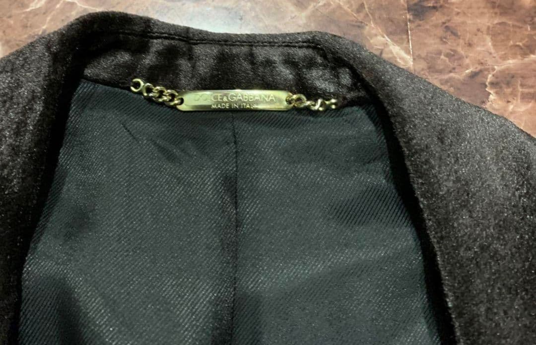 ☆本物☆金プレート2006年モデル長渕剛さんドルガバ ベロア 1B