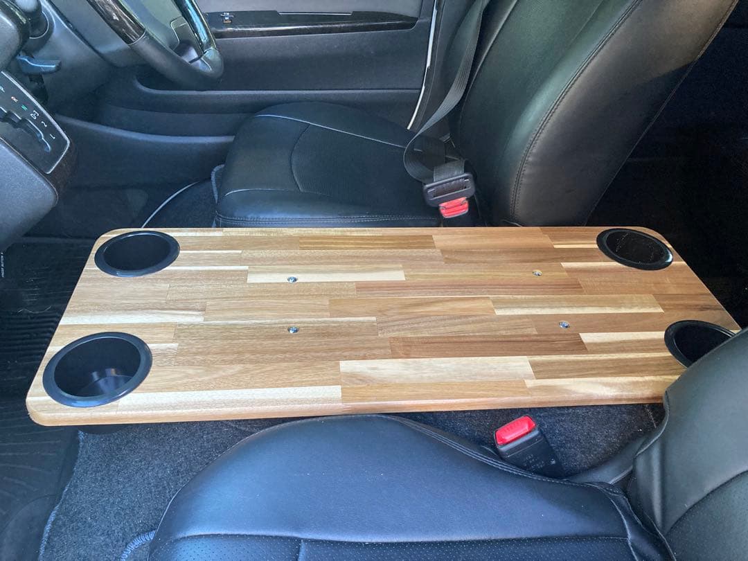 ハイエース コンソール ドリンクホルダー フラットテーブル ナロー用