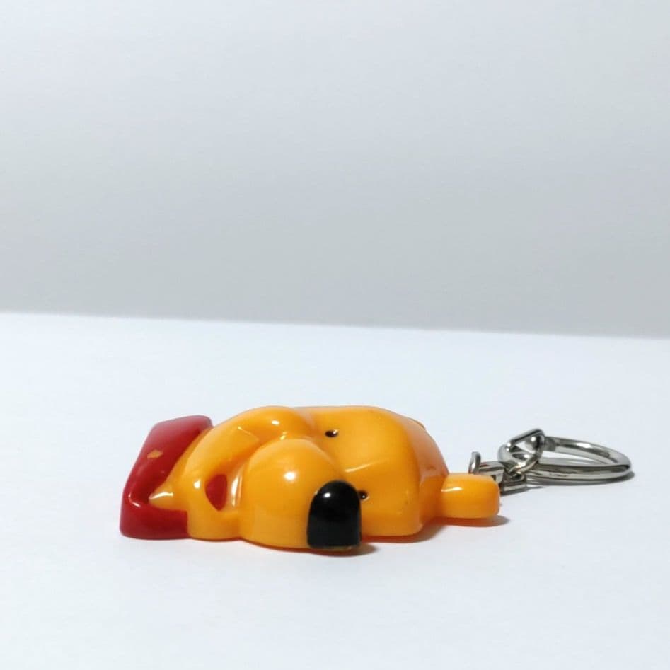 平成レトロ くまのプーさん ライトキーホルダー ディズニー レア