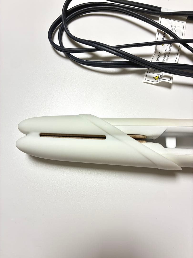 絹女 KINUJO ストレートヘアアイロンホワイト DS100 国内•海外兼用