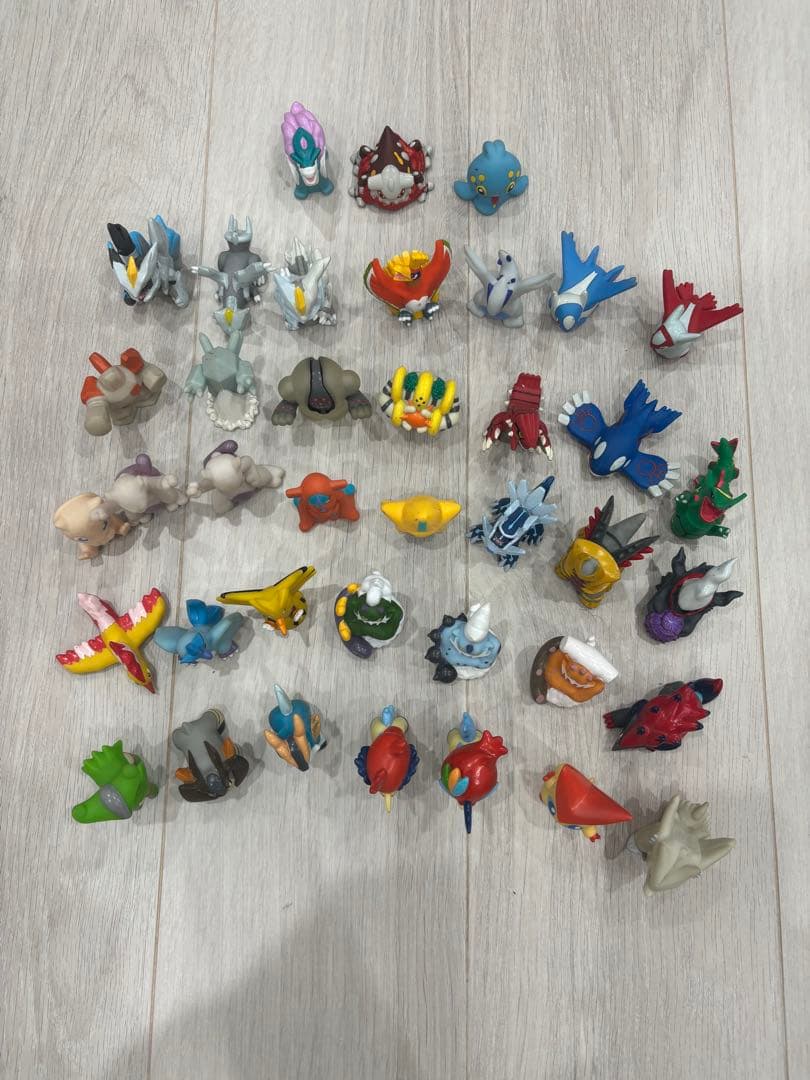 まとめ売り クリアポケモン等 ポケモンキッズ 指人形 ソフビ 約200体