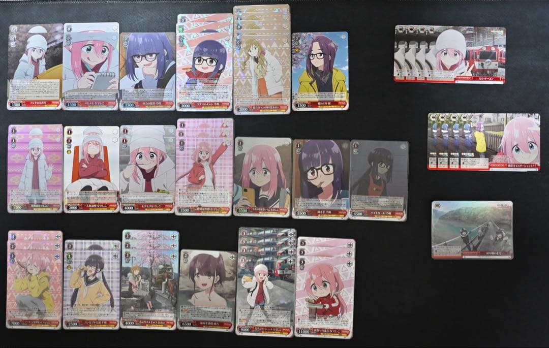 ヴァイスシュヴァルツ ゆるキャン△ デッキ＋パーツまとめ売り 大量セット