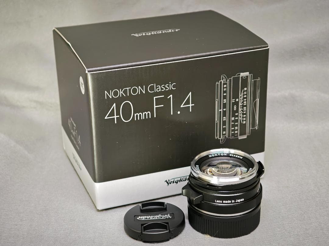 新品 Voigtländer NOKTON classic 40mmF1.4MC Voigtlander Nokton 40 F1.4 Lens Review