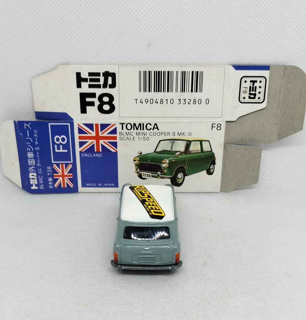《青箱トミカF8-2-55》ミニクーパー SタイプⅢ【RIP SPEED】超レア