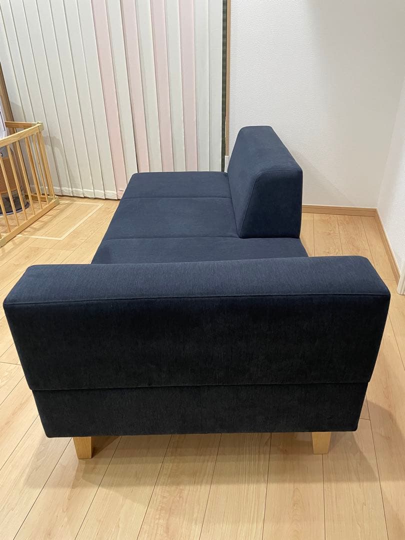 値下げ交渉歓迎】フランネルソファ PIVO 2.5人掛け - メルカリ