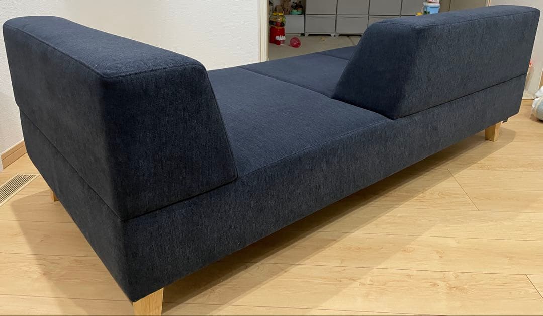 値下げ交渉歓迎】フランネルソファ PIVO 2.5人掛け - メルカリ