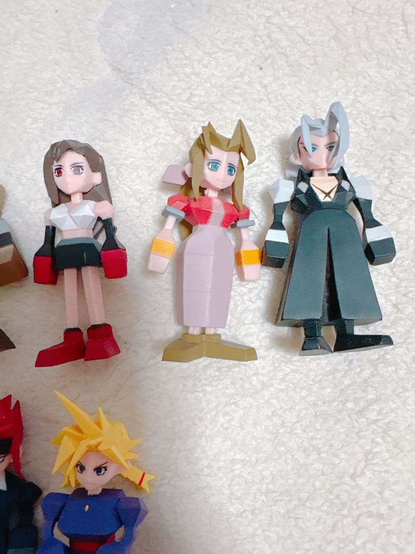 と*ん様 ファイナルファンタジーリバース記念くじG賞ポリゴンフィギュアセット