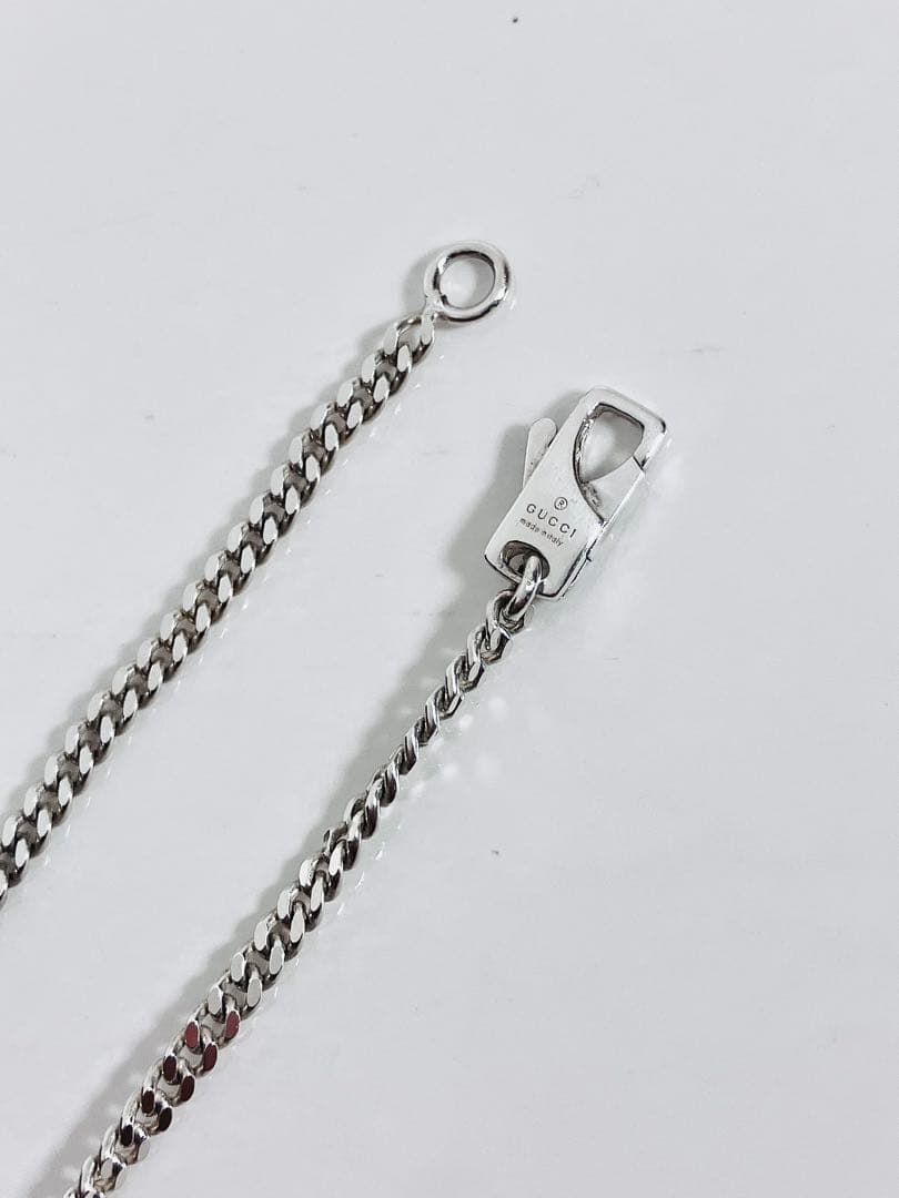 超美品】GUCCI 喜平チェーン ネックレス 男女兼用 SV925 2.5ミリ