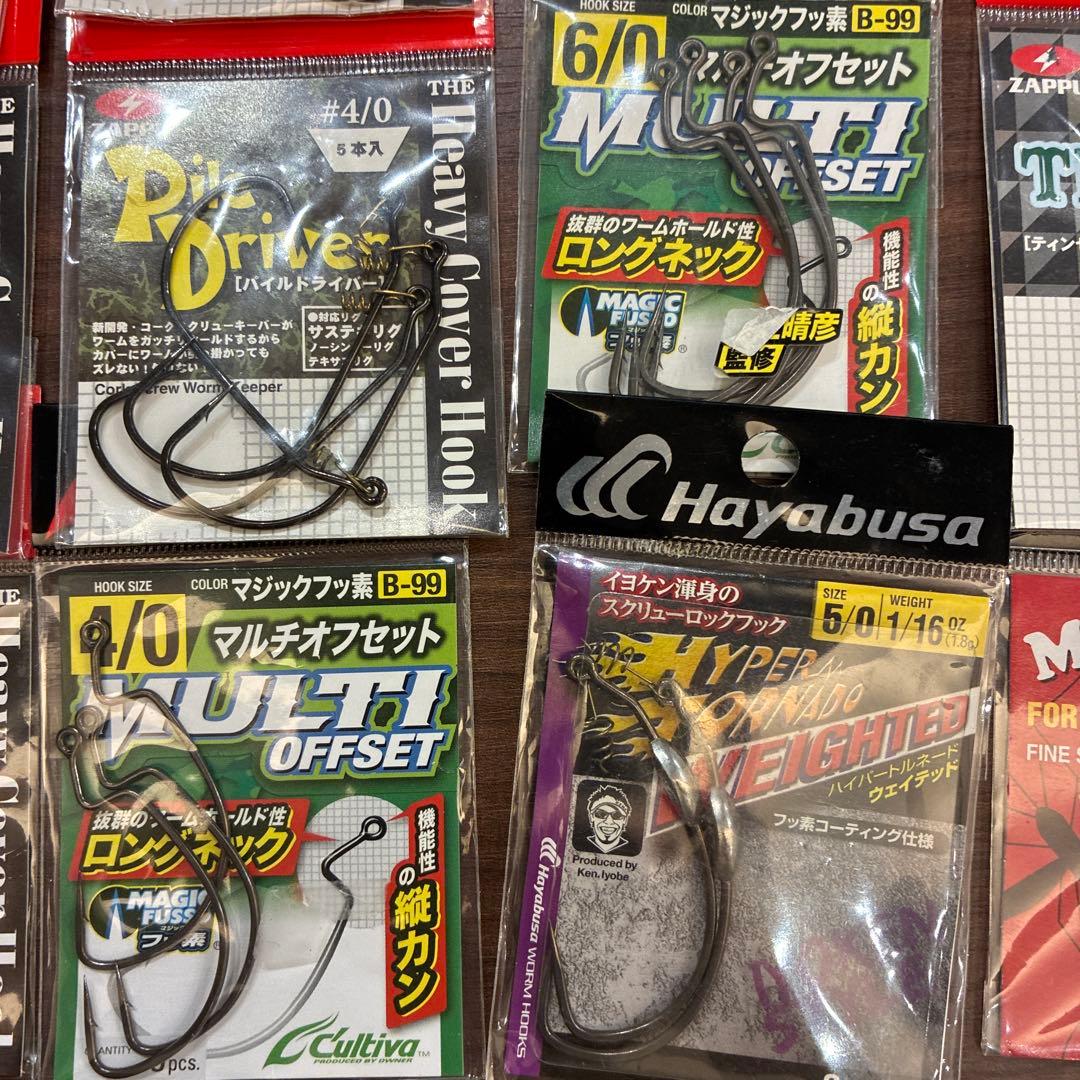 バス釣り フック セット ZAPPU Cultiva Ryugi - メルカリ