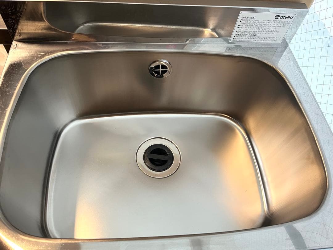 【あお】業務用 東製作所ステンレス 一槽シンク AZUMA 楽天市場】KP1-450 東製作所 azuma アズマ 一槽シンク 1槽シンク W450
