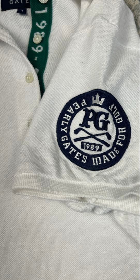 セットアップ】パーリーゲイツ 鹿の子ポロシャツ & チェック柄ミニ