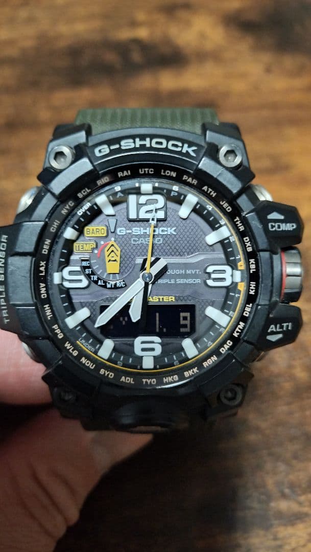 欲しい商品があるため20時20分まで値下げG-SHOCK トリプルセンサー G-SHOCK マッドマスター 電波 ソーラー スマートフォンリンク トリプル