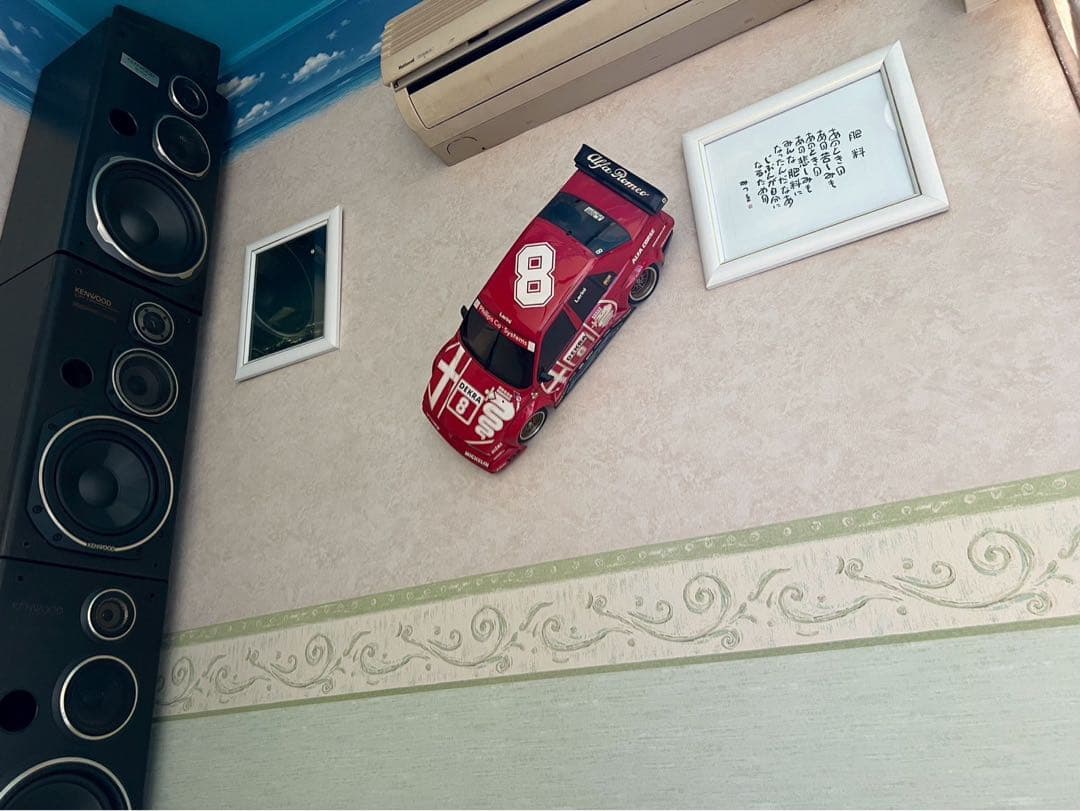 タミヤ　ラジコン ボディ アルファロメオ 155Ｖ6TI DTM