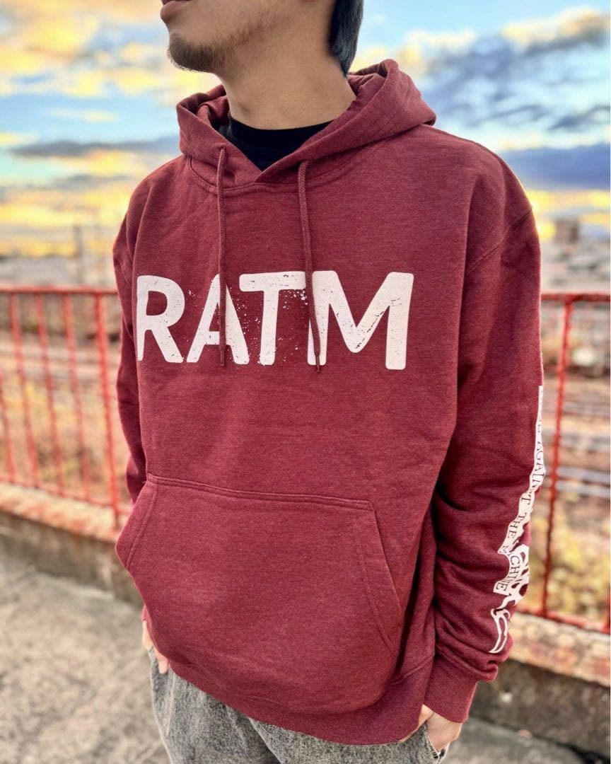 新品未使用 RAGE AGAINST THE MACHINE パーカー Mサイズ