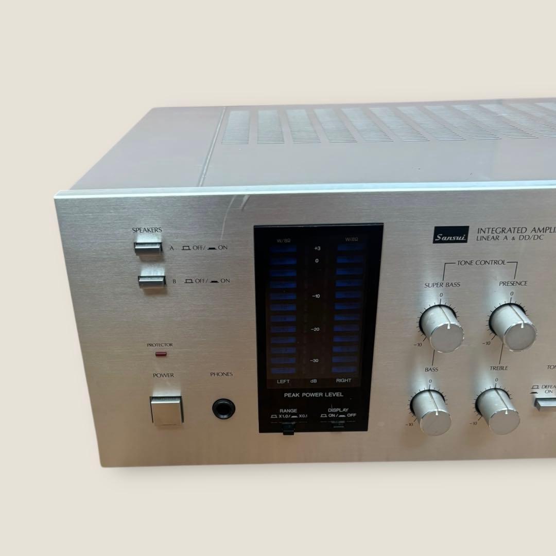 ジャンク品 SANSUI AU-D7プリメインアンプ シルバー サンスイ - メルカリ