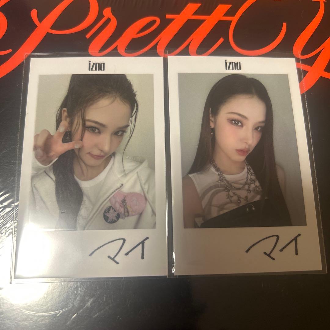 izna ファンコン会場限定CD特典チェキ風トレカ マイ - メルカリ