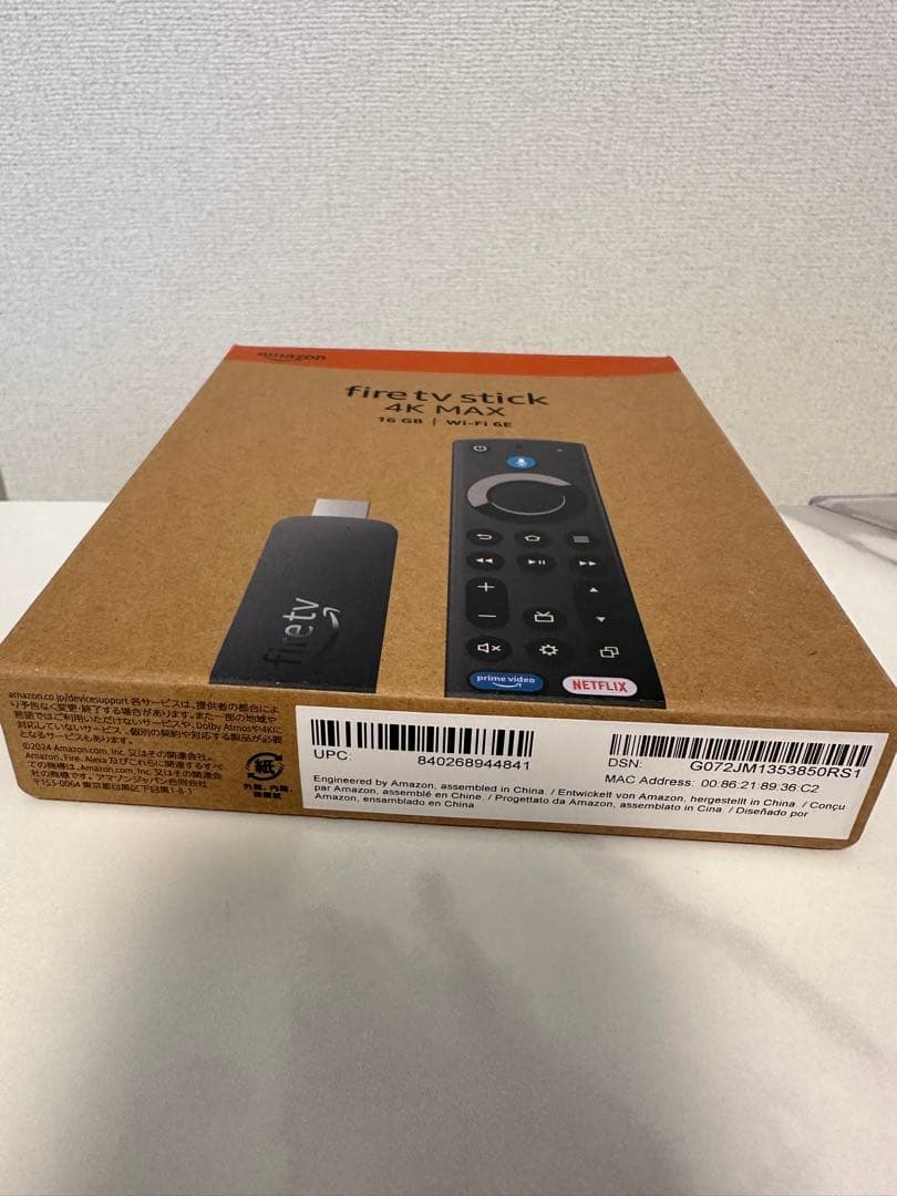 Fire TV Stick 4K Max 16GB Wi-Fi 6E - メルカリ