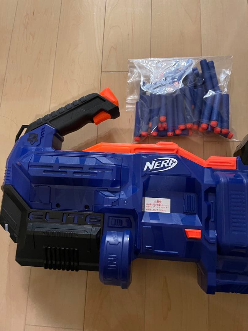 NERF】ナーフ エリート タイタン CS-50 ストラップ、ドラム付属 - メルカリ