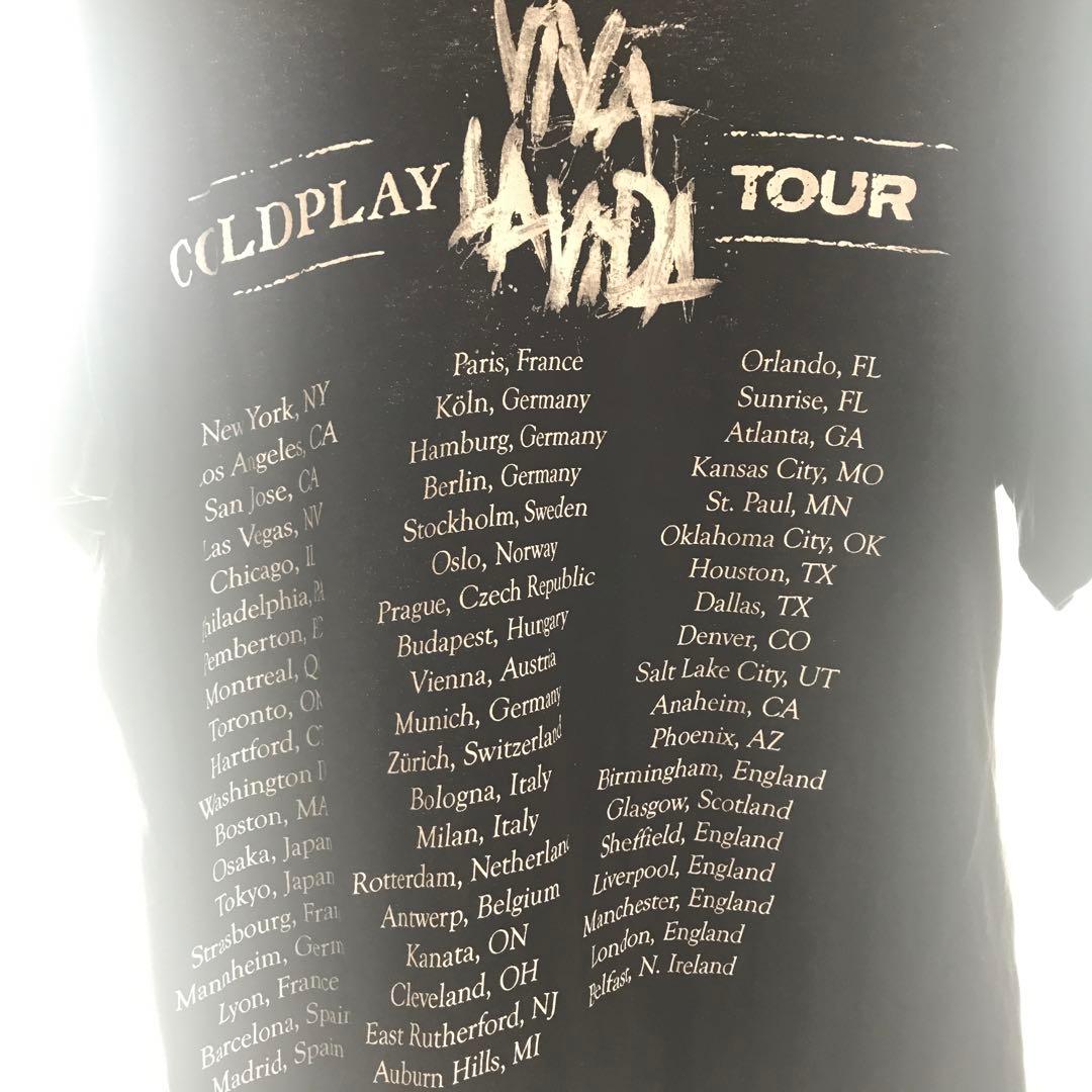 Cold play 「Viva la Vida 」tour t-shirt