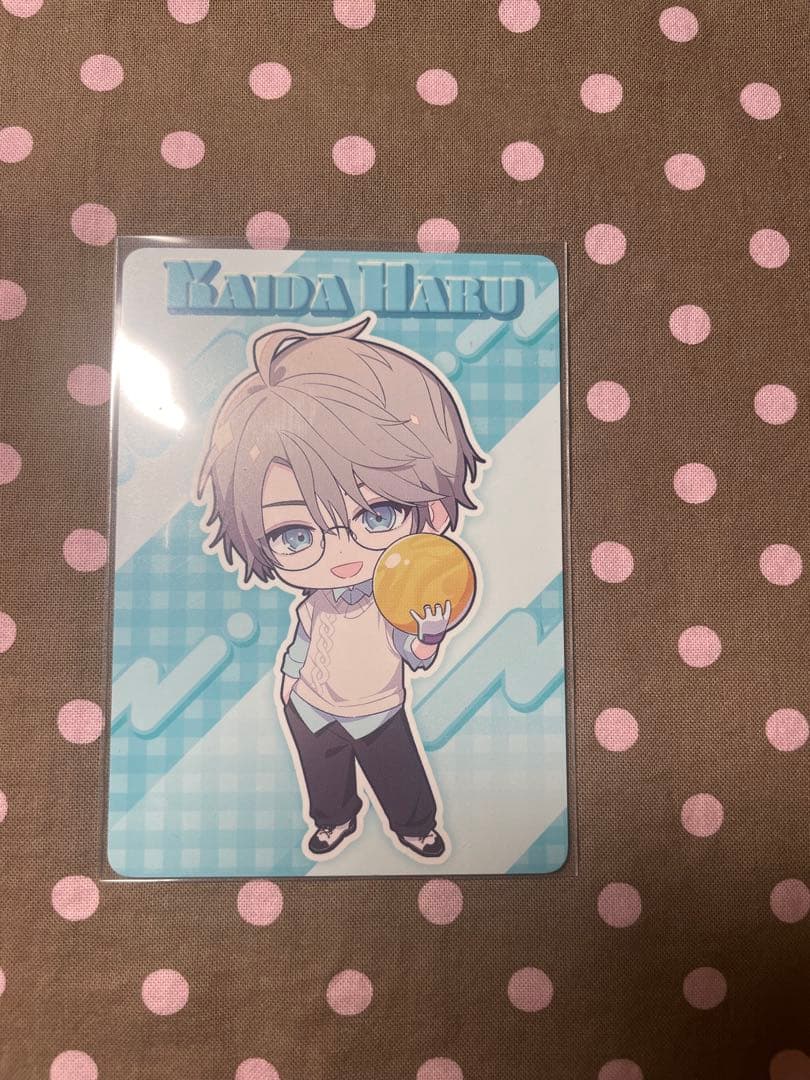 にじさんじ VΔLZ 甲斐田晴 ボウリング オリジナルカード ラウンドワン