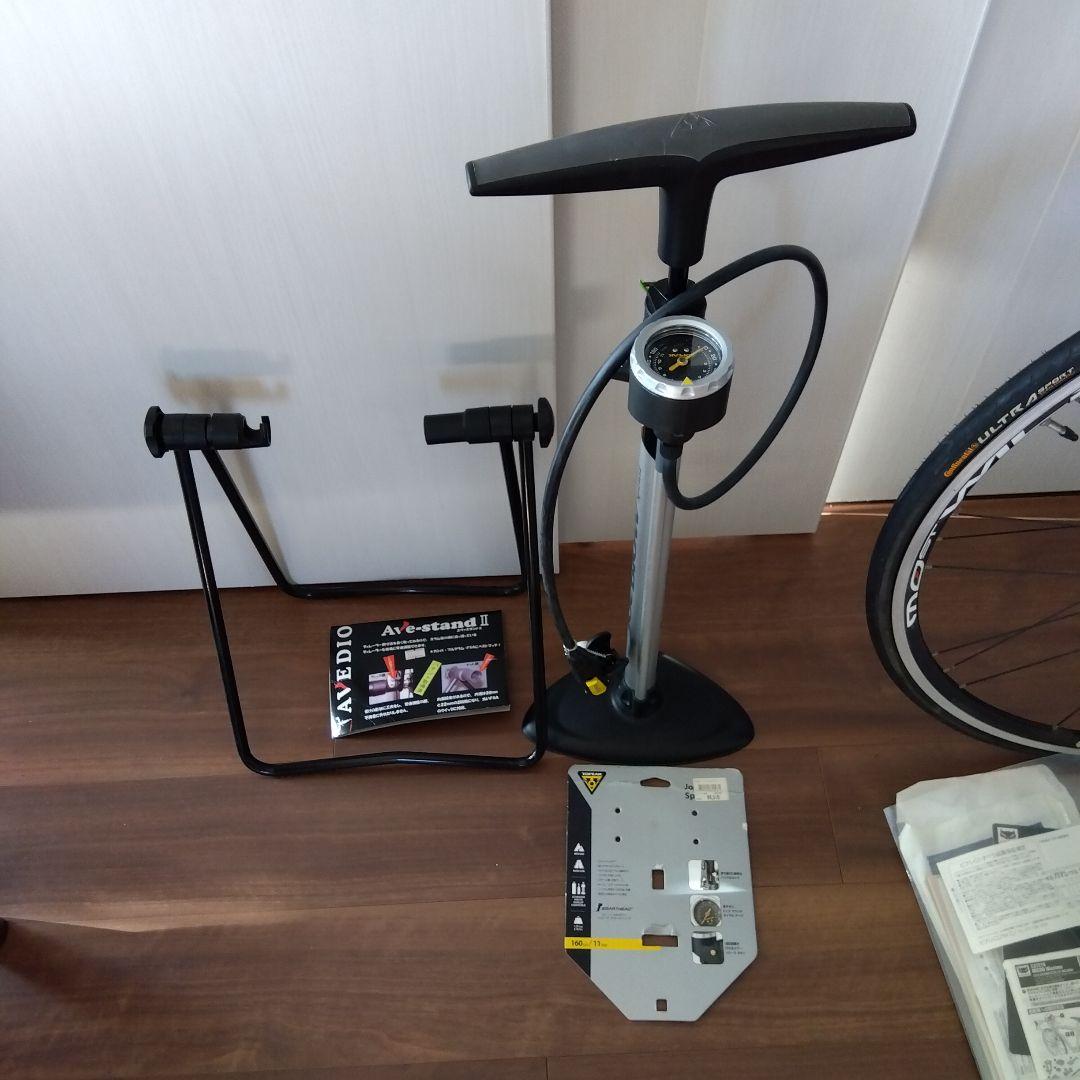 東京都江東区引取限定】2012年購入 FPクアトロ ピナレロ 空気入れ