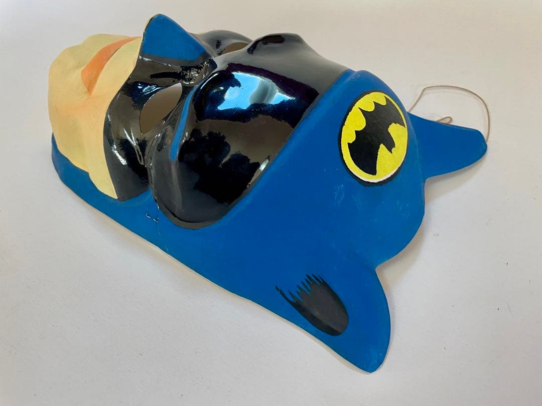 バットマン バットガール マスク お面　ビンテージ レトロ　レア　アメコミ70代
