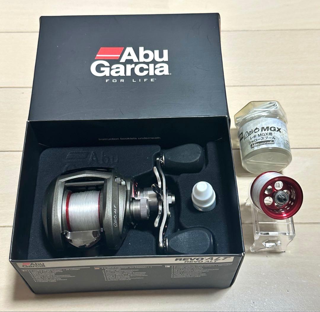 アブガルシアREVO ALT レボ ALT 6.4:1 シャロースプールセット アブ・ガルシア ambassadeur REVO ALT ☆激安放出品 ABU Revo(レボ