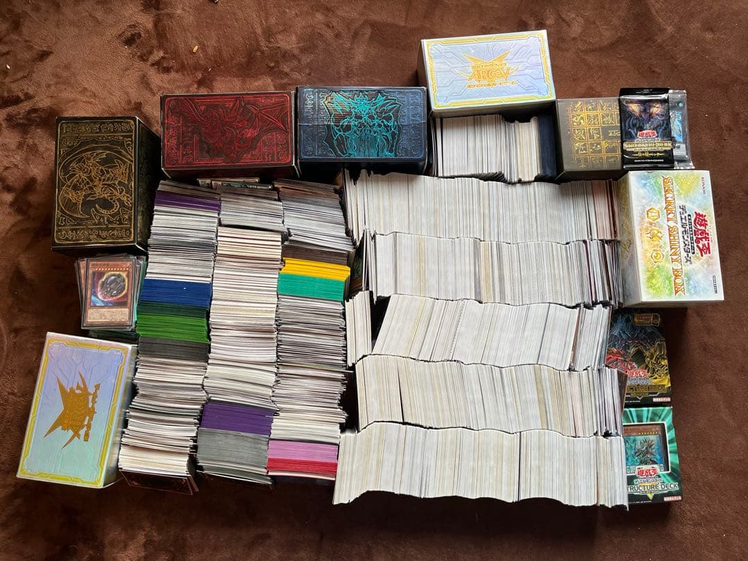 遊戯王　引退品　約9000枚　ストレージ付き