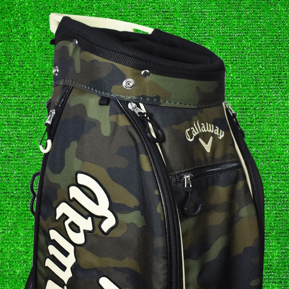 Callaway キャロウェイ ゴルフ 軽量キャディバッグ9型【カモ】美品