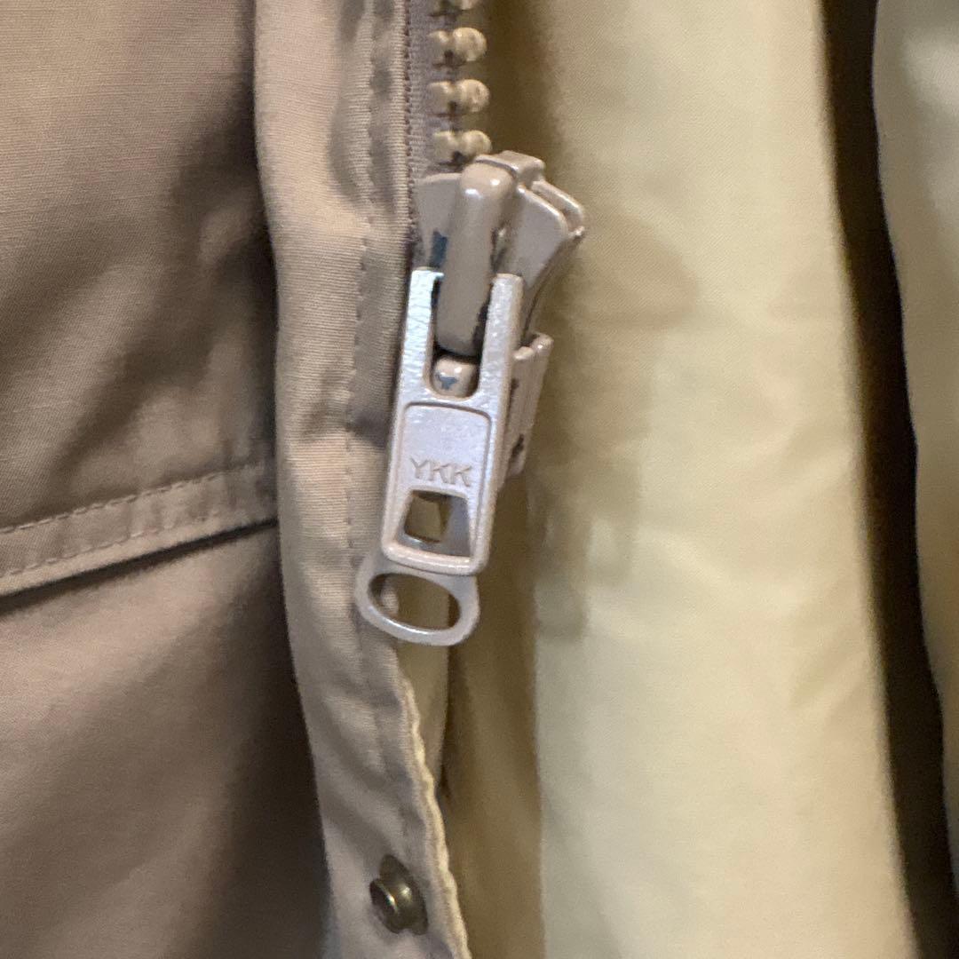 L.L.BEAN ストームコート　ベージュ　L ジャケット　USA ウール