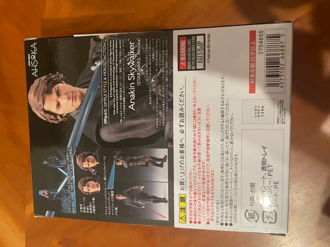 0*0様 s.h.figuarts スターウォーズ　アナキン　アソーカ　フィギュ