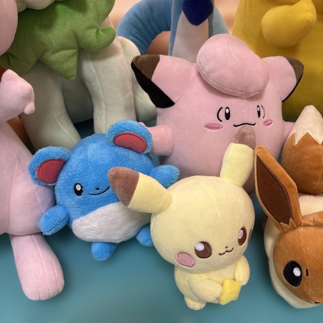 ポケモン ぬいぐるみセット 中型
