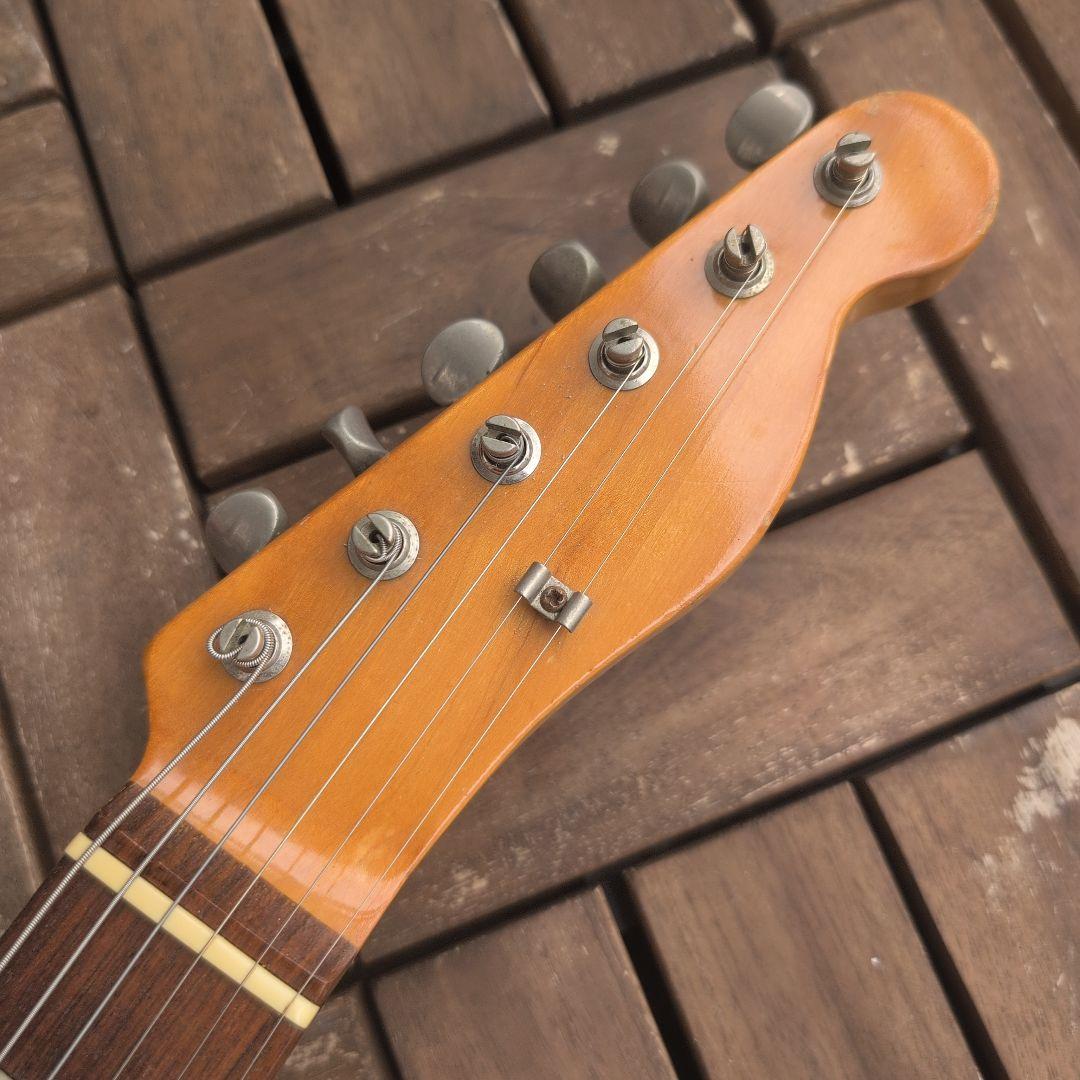 ミニテレキャスター 21フレット 本格派！メーカー不明です NO BRAND MINITELE / Surf Green ミニテレキャスタータイプ【三条店