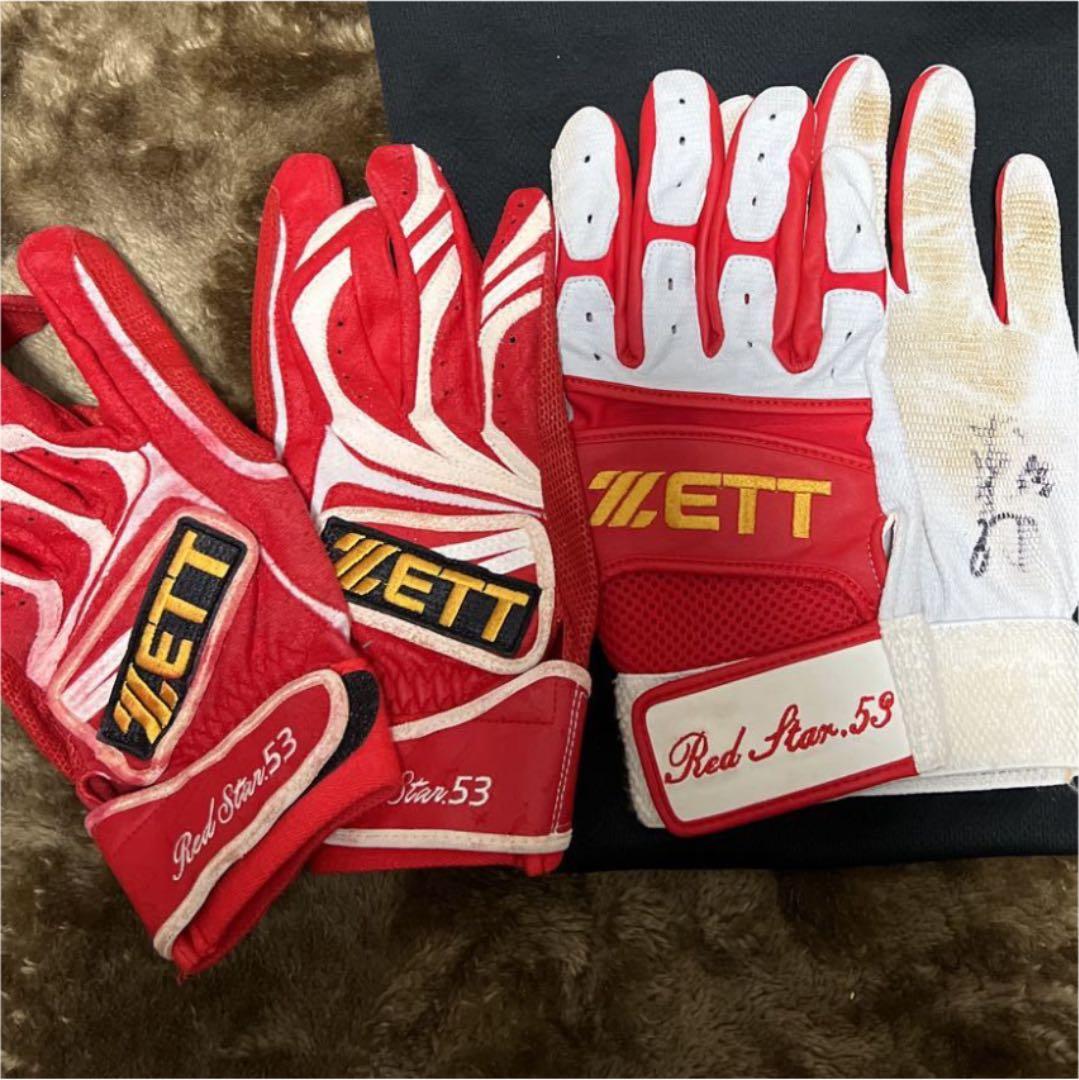 元阪神タイガース 赤星憲広 実使用 バッティンググローブ - メルカリ