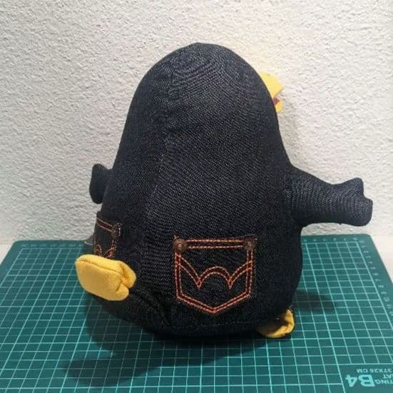 カモノハシのイコちゃん×EDWINぬいぐるみ「ICOCA」