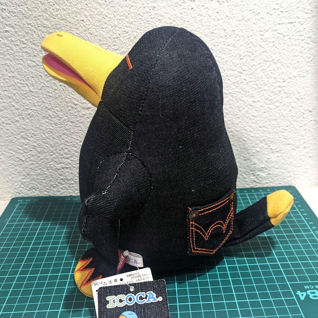 カモノハシのイコちゃん×EDWINぬいぐるみ「ICOCA」