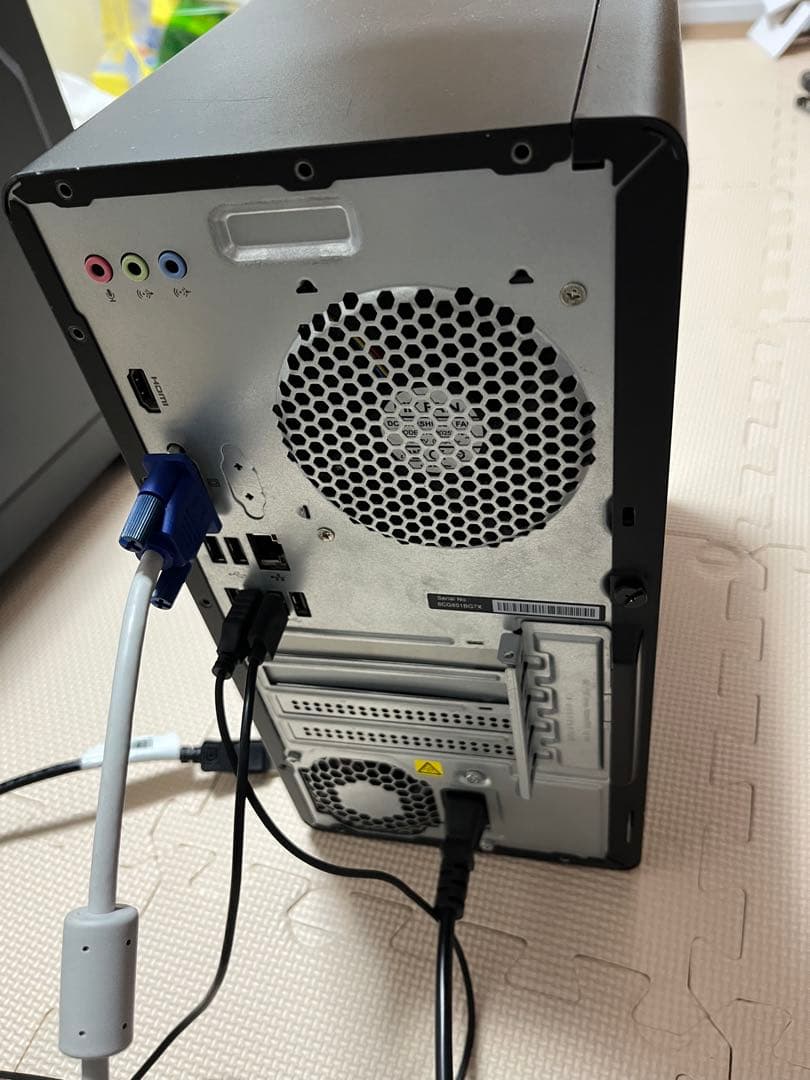 自作PC HP デスクトップPC GTX1060 core i3-8100メモリ16G i3 8100