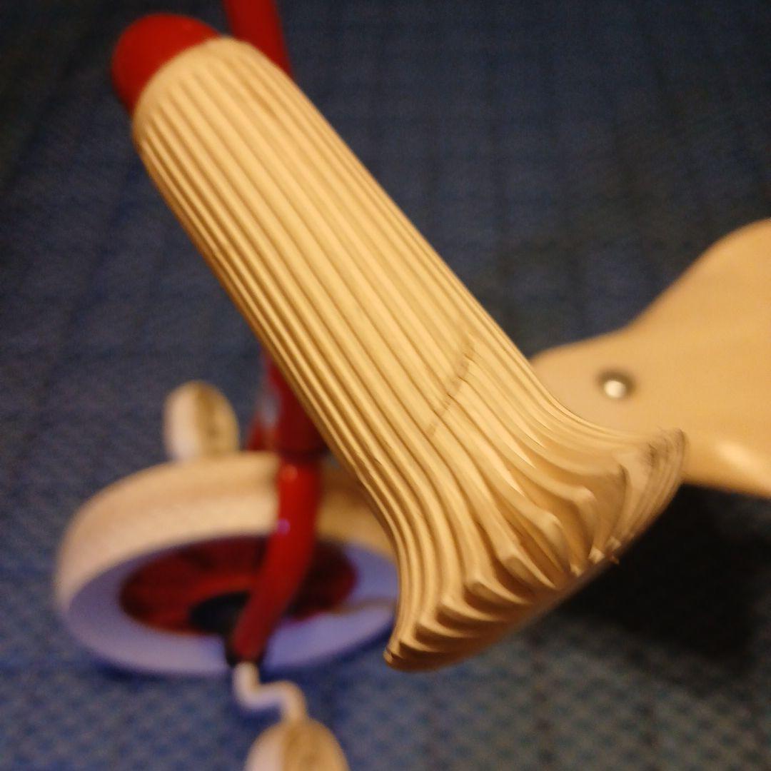 ウィンザー社　ペリカン三輪車Vハンドル赤